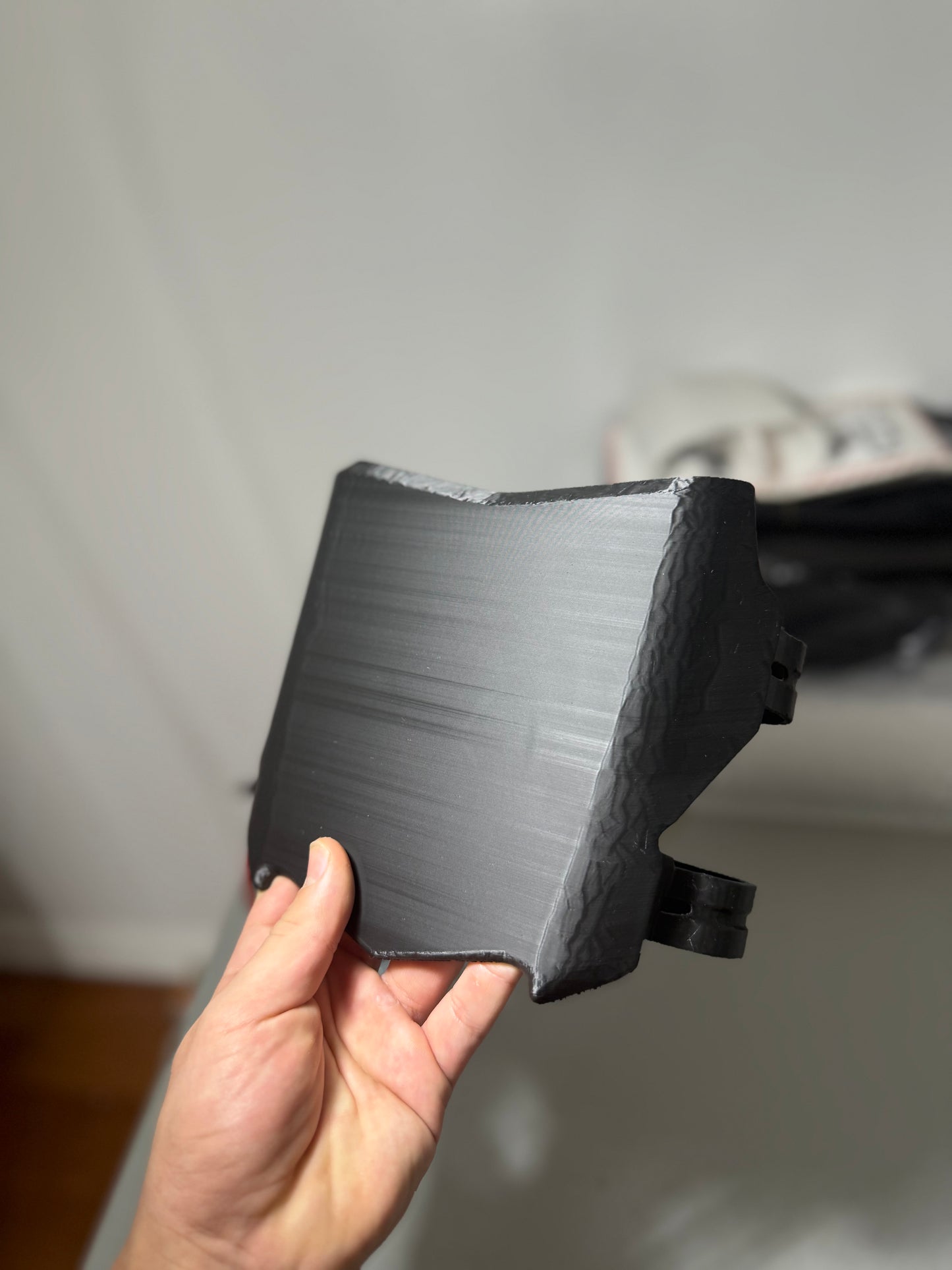 3d Printed Motocutz Plate (Black)
