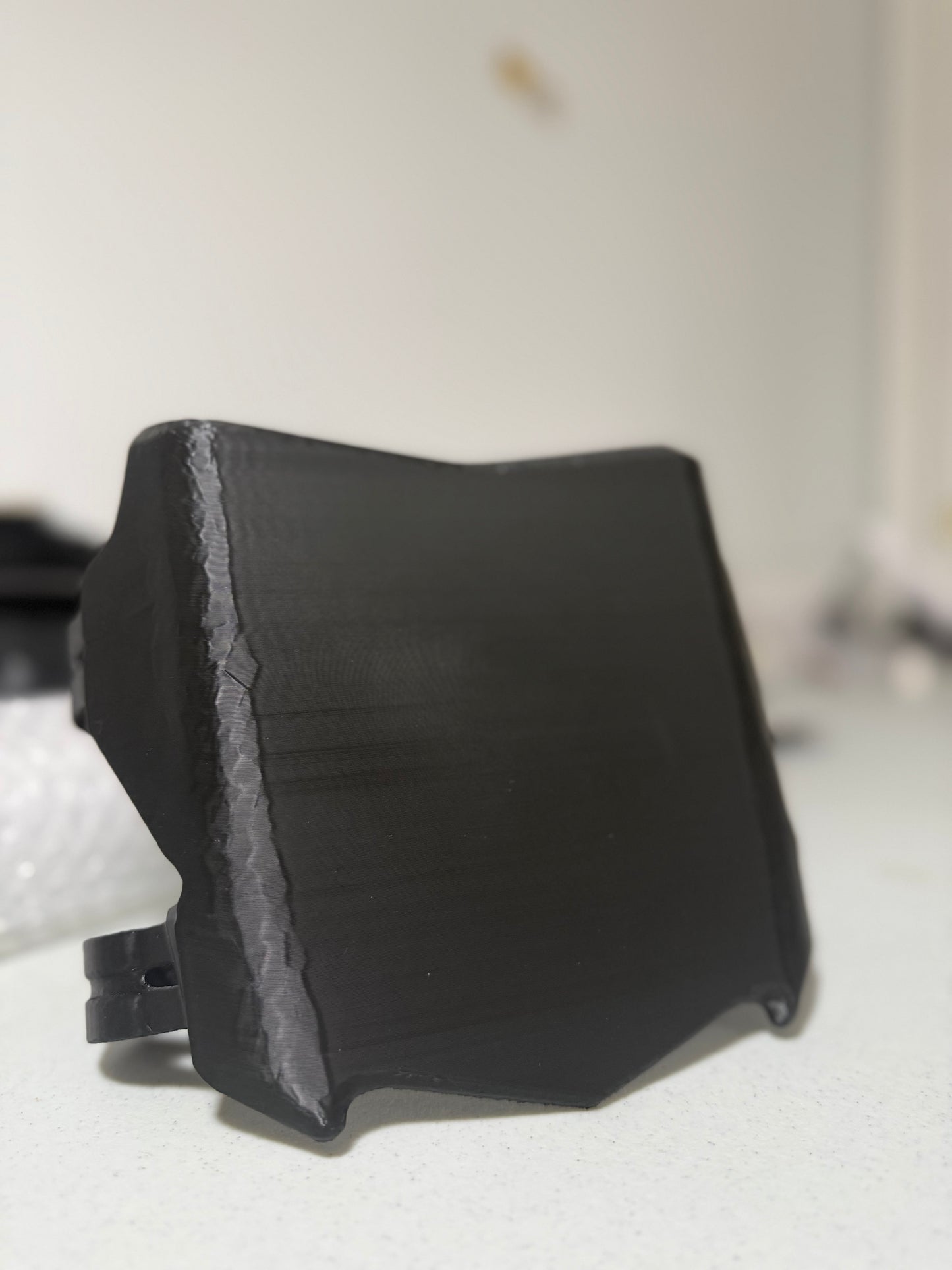 3d Printed Motocutz Plate (Black)