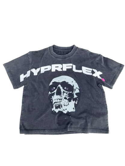 “DRUNK SKELETONS” Cropped T-shirt by Hyprflex